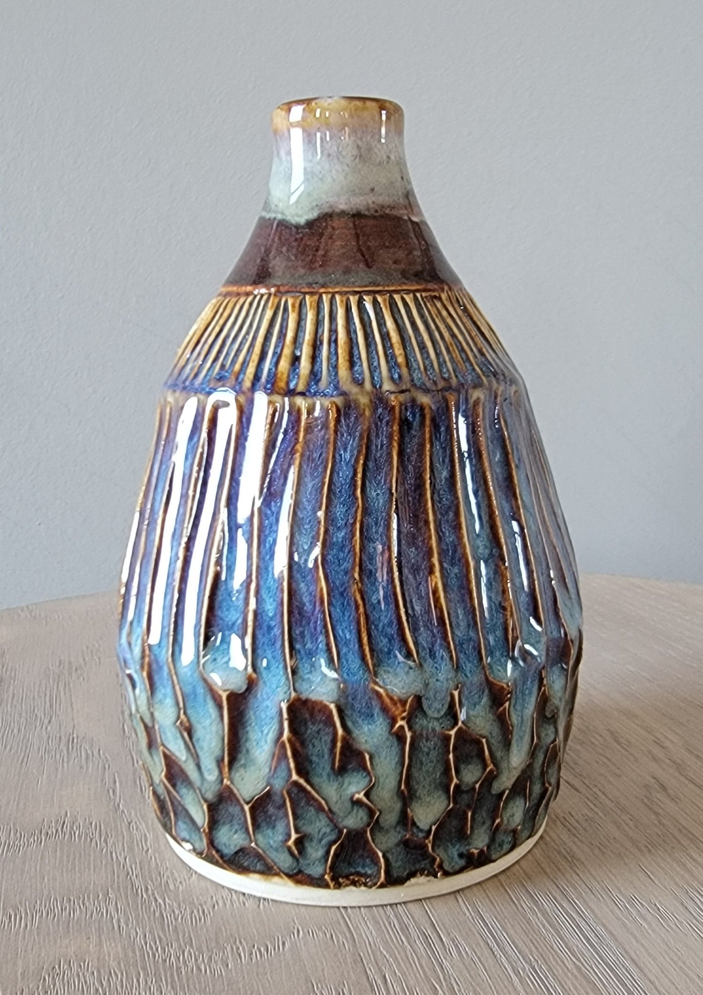Small textured vase