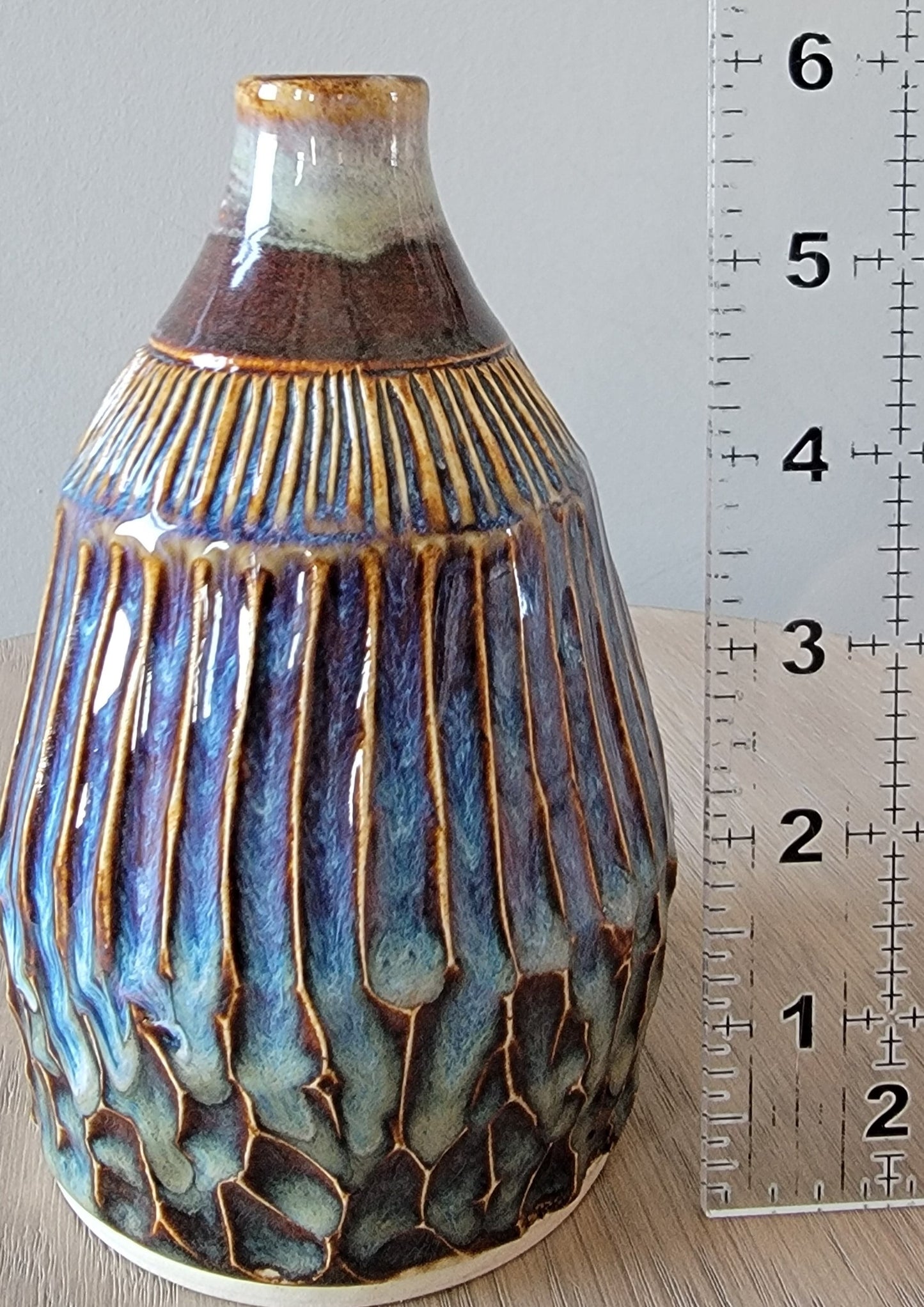 Small textured vase