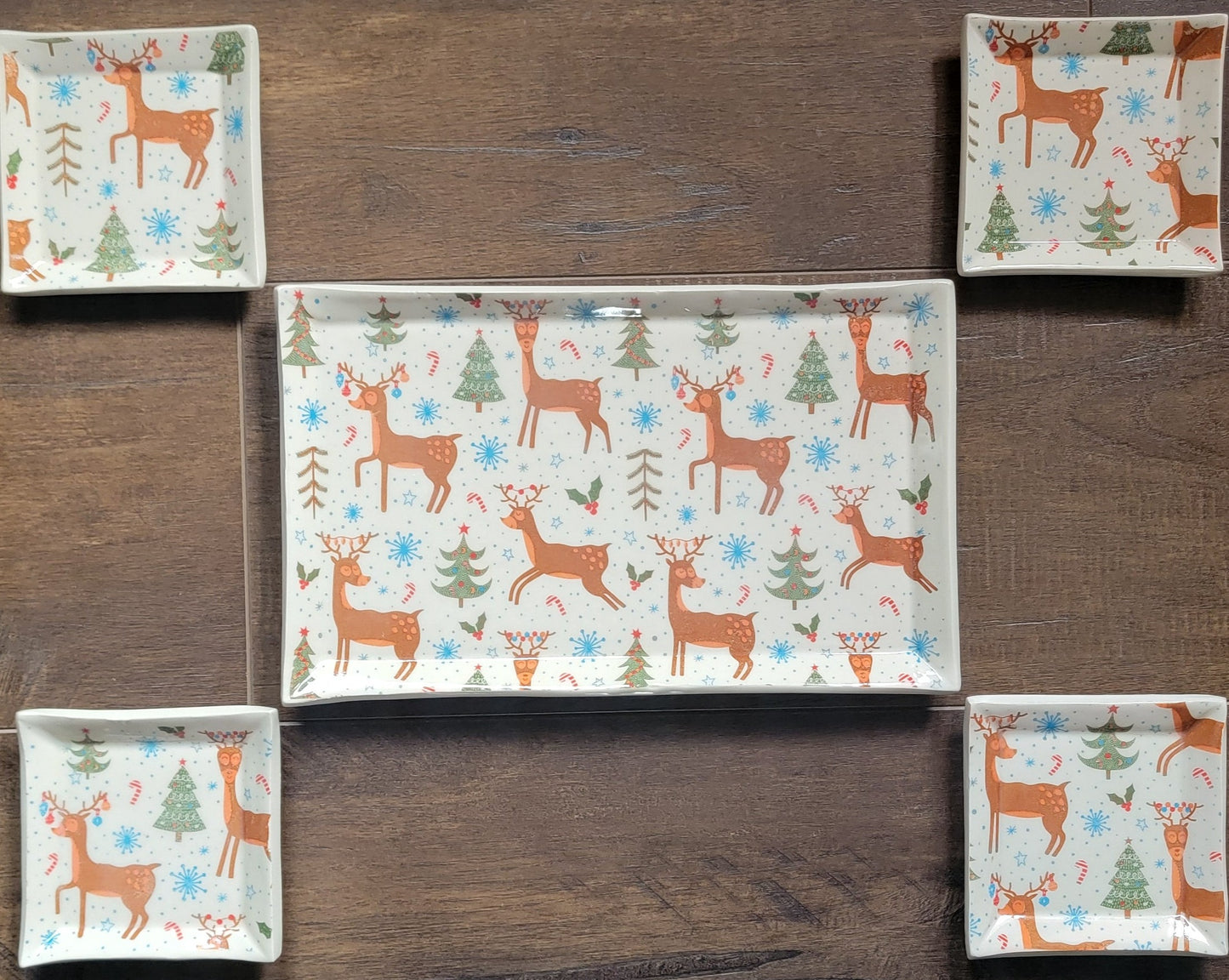 Reindeer Plate Set