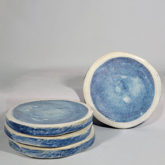 Blue Coasters (set of 4)