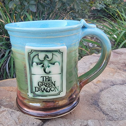 MADE TO ORDER Green Dragon Mug